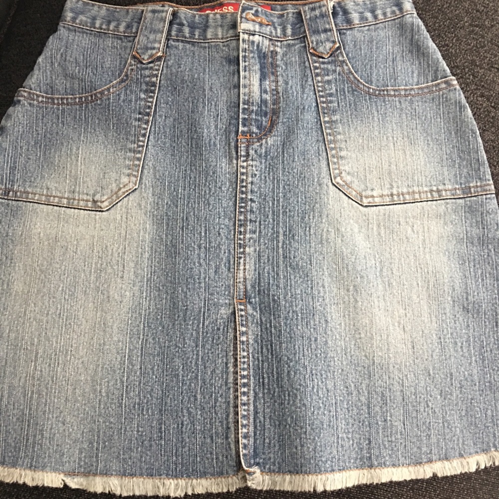 Guess denim skirt